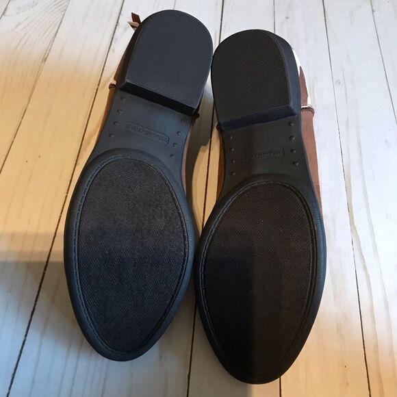 True Craft faux suede cow print brown cow print Ankle Boots SZ 6 - Picture 5 of 6